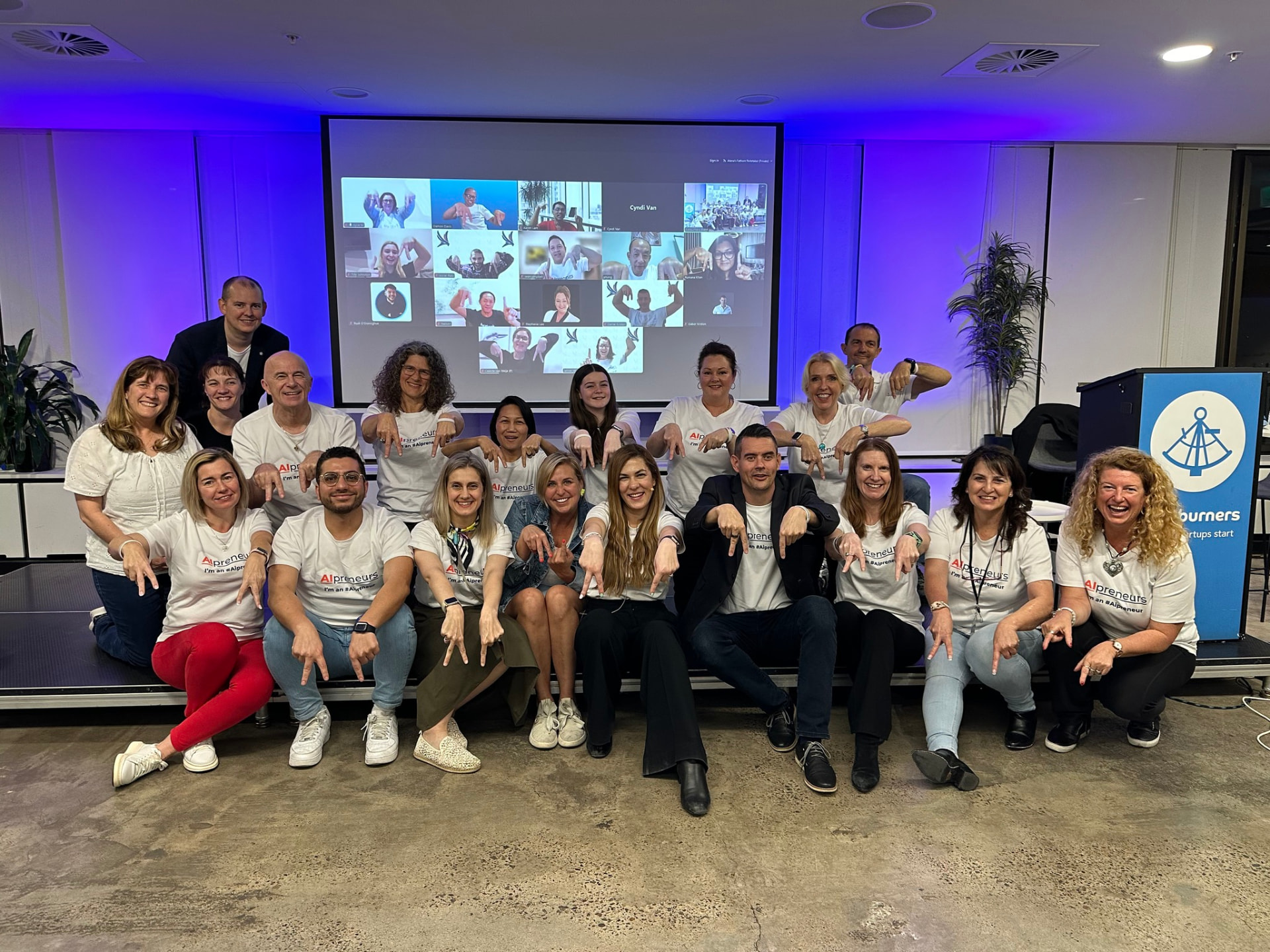 A collaborative AI and business learning workshop